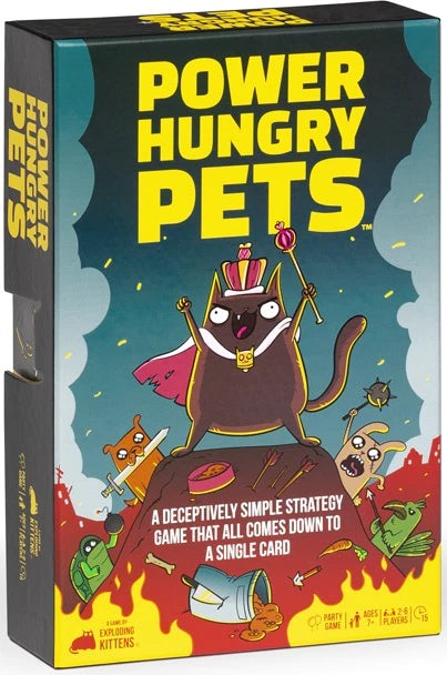 Power Hungry Pets - by Exploding Kittens - Hobbytech Toys