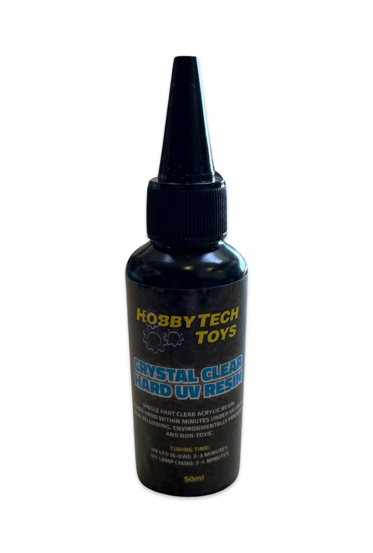 Hobbytech Crystal Clear Hard UV Resin - 50ml - Hobbytech Toys