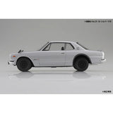 Aoshima 1/24 Snap KPGC10 Skyline HT 2000 GT-R 1971 White