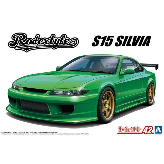 Aoshima 1/24 Rodextyle Nissan S15 Silvia 99 Plastic Model Kit