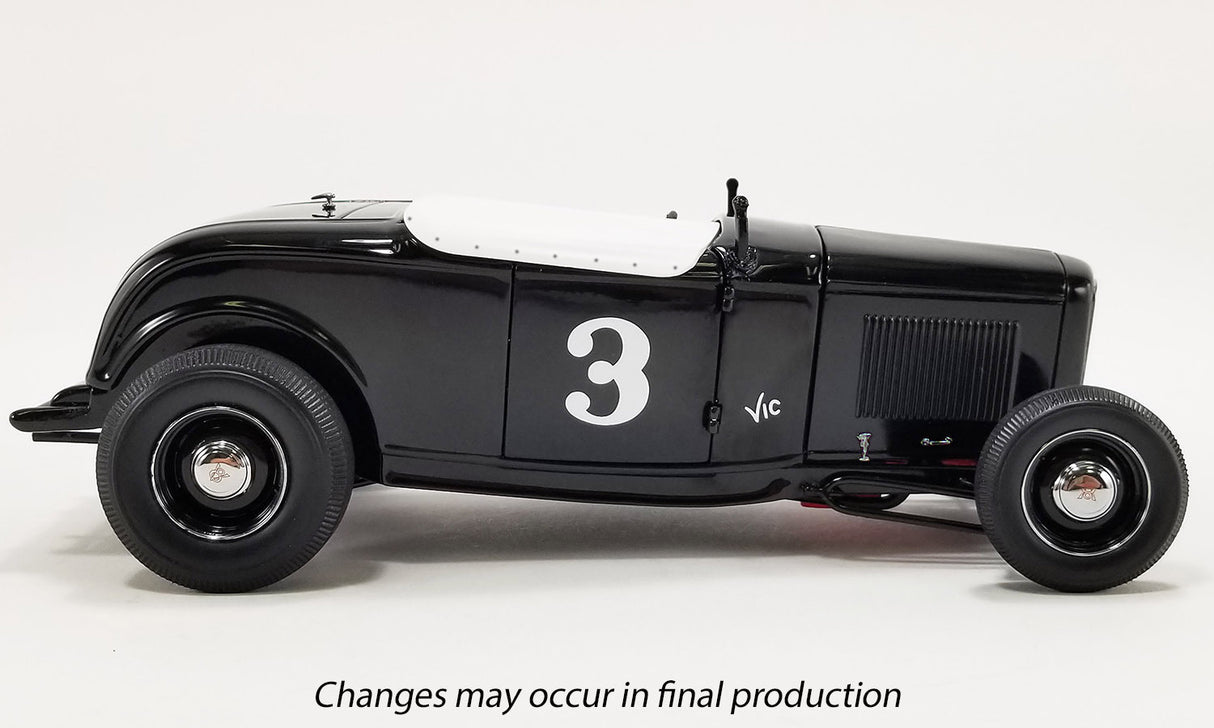 Acme 1/18 #3 1932 Ford Salt Flat Roadster - Vic Edelbrock Diecast Model