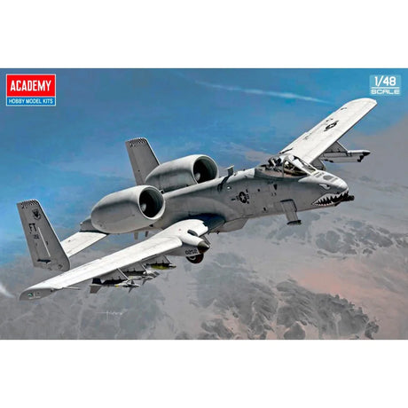 Academy 1/48 USAF A-10C 75th FS Flying Tigers Plastic Model Kit [12348] - Hobbytech Toys