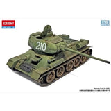 Academy 1/35 Soviet Medium Tank T-34-85 Ural Tank Factory No. 183 Plastic Model Kit - Hobbytech Toys