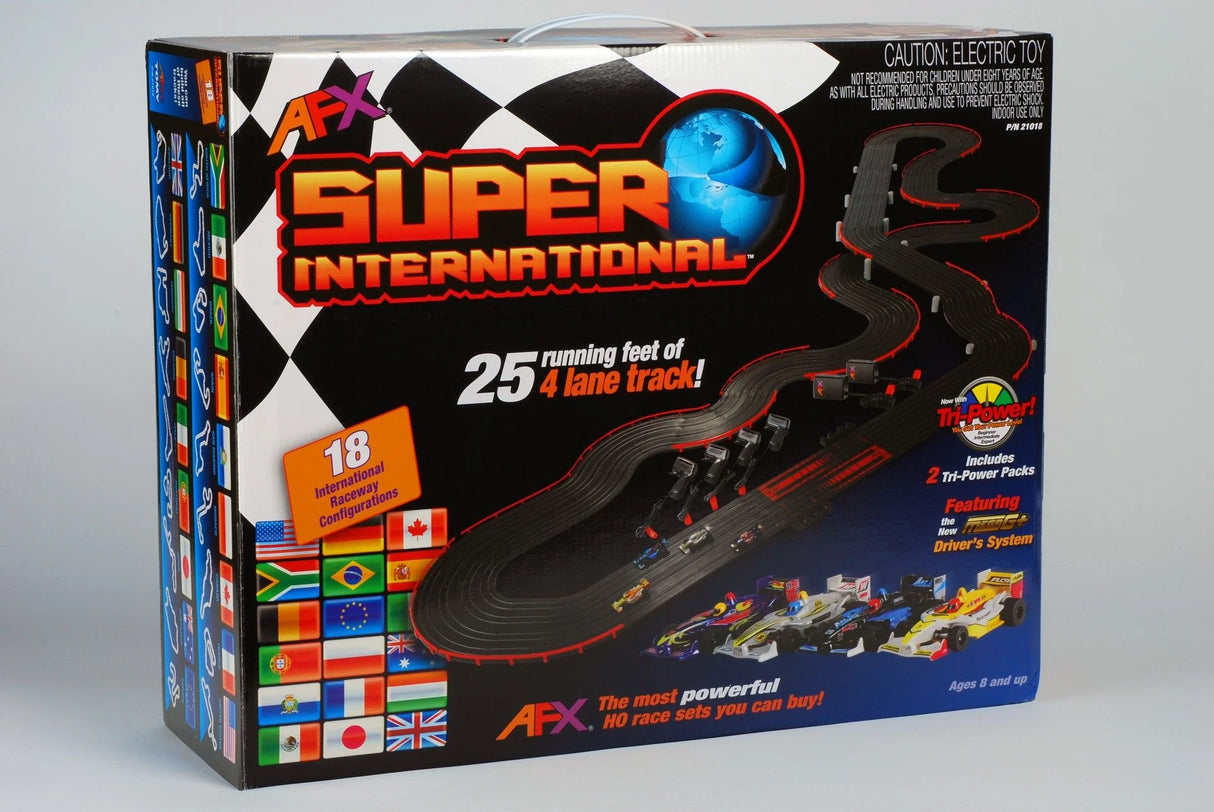 AFX 21018 Super International 4 Lane Starter Set - Hobbytech Toys