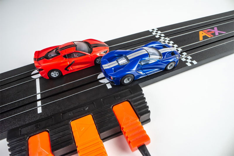 AFX 22032 AFX Super Cars 15-Foot Mega G+ HO Slot Car Set - Hobbytech Toys