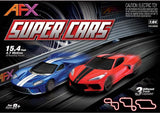 AFX 22032 AFX Super Cars 15-Foot Mega G+ HO Slot Car Set - Hobbytech Toys