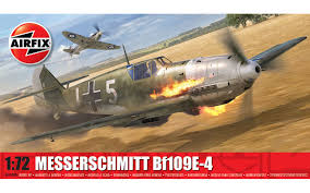 Airfix A01008B 1/72 Messerschmitt Bf109E-4 Plastic Model Kit