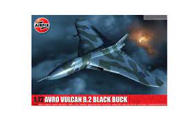 Airfix 12013 1/72 AVRO Vulcan B.2 Black Buck Plastic Model Kit - Hobbytech Toys