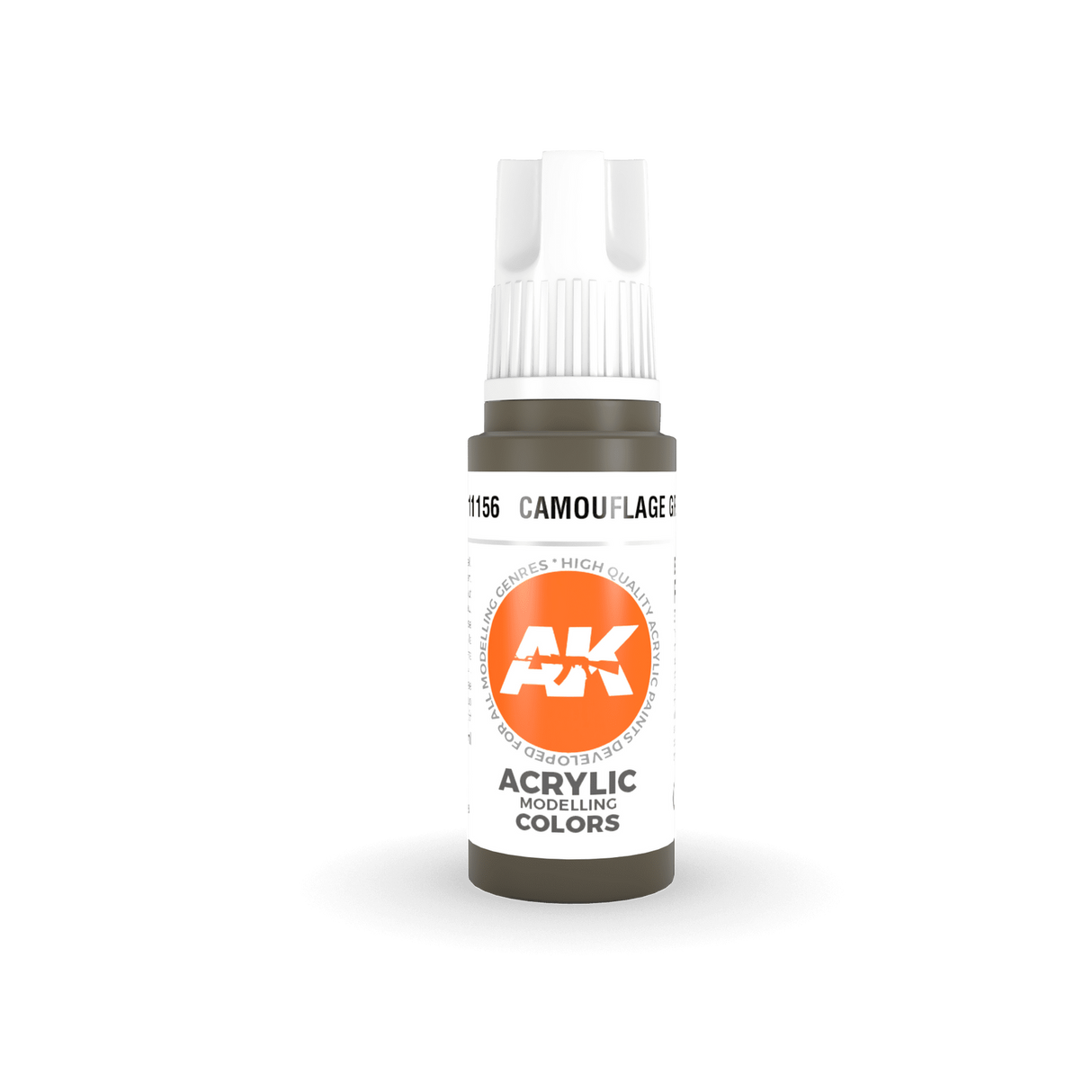 AK Interactive Camouflage Green Acrylic Paint 17ml 3rd Generation [AK11156]
