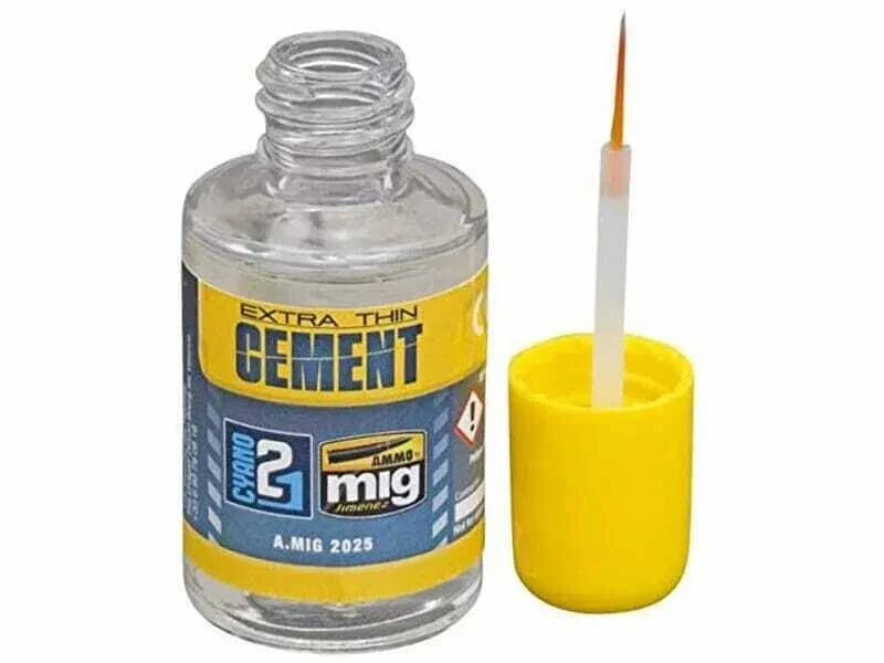 Mig Ammo 2044 Standard Cement 30ml - Hobbytech Toys
