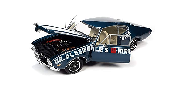 AutoWorld 1/18 1969 Olds 442 - Dr Olds Diecast Model - Hobbytech Toys