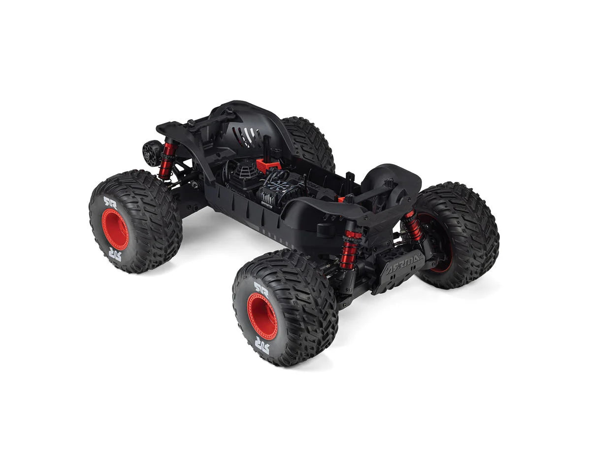 Arrma Quake 4S BLX 1/8 4X4 Monster Truck RTR - Black/Red