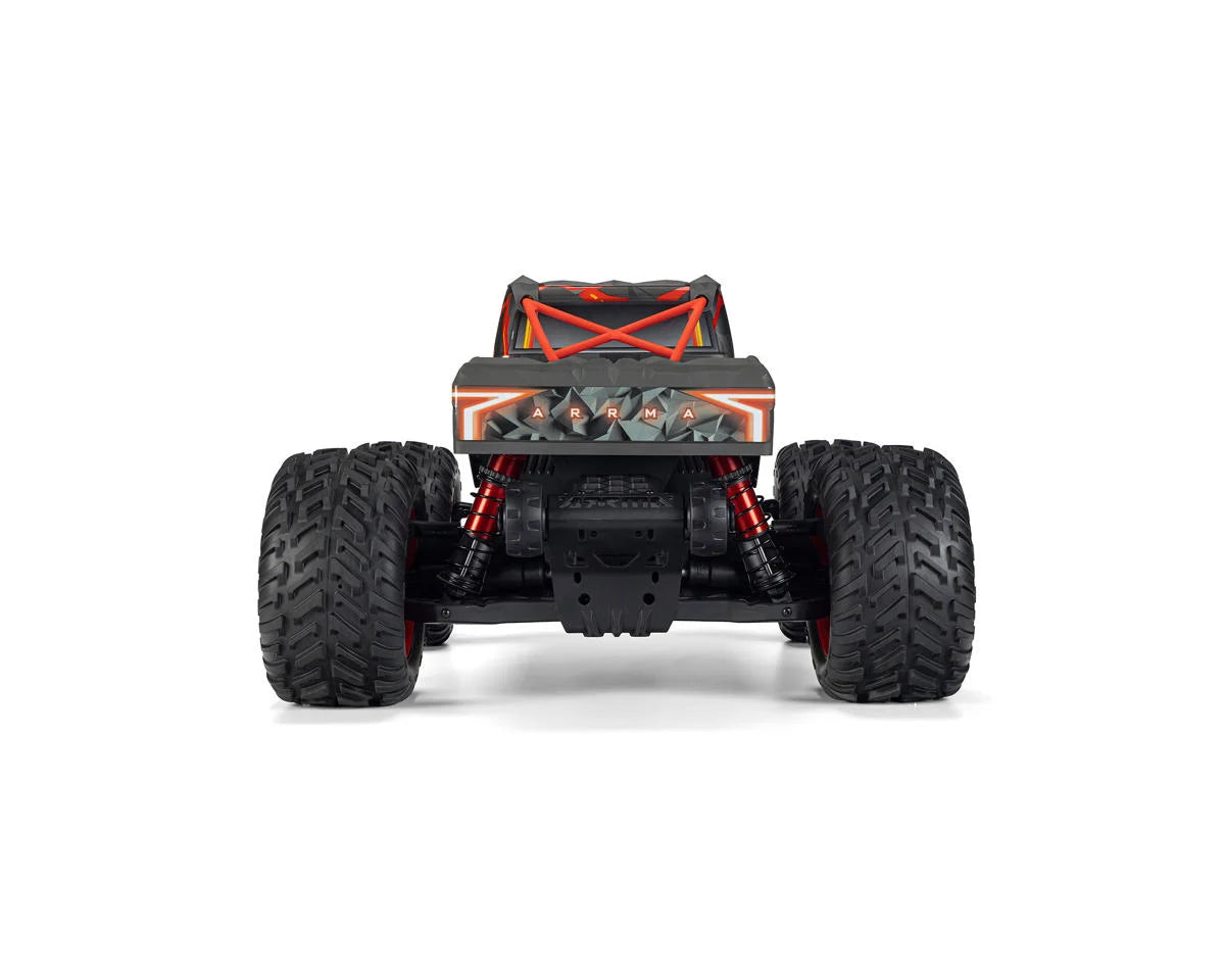 Arrma Quake 4S BLX 1/8 4X4 Monster Truck RTR - Black/Red