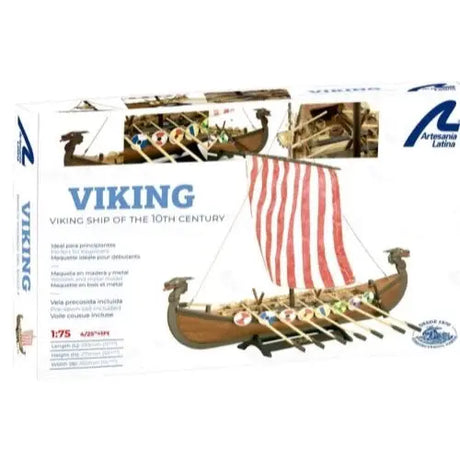 Artesania 19001 1/75 Viking 10th Century Wood Model Ship Kit Artesania WOODEN MODELS