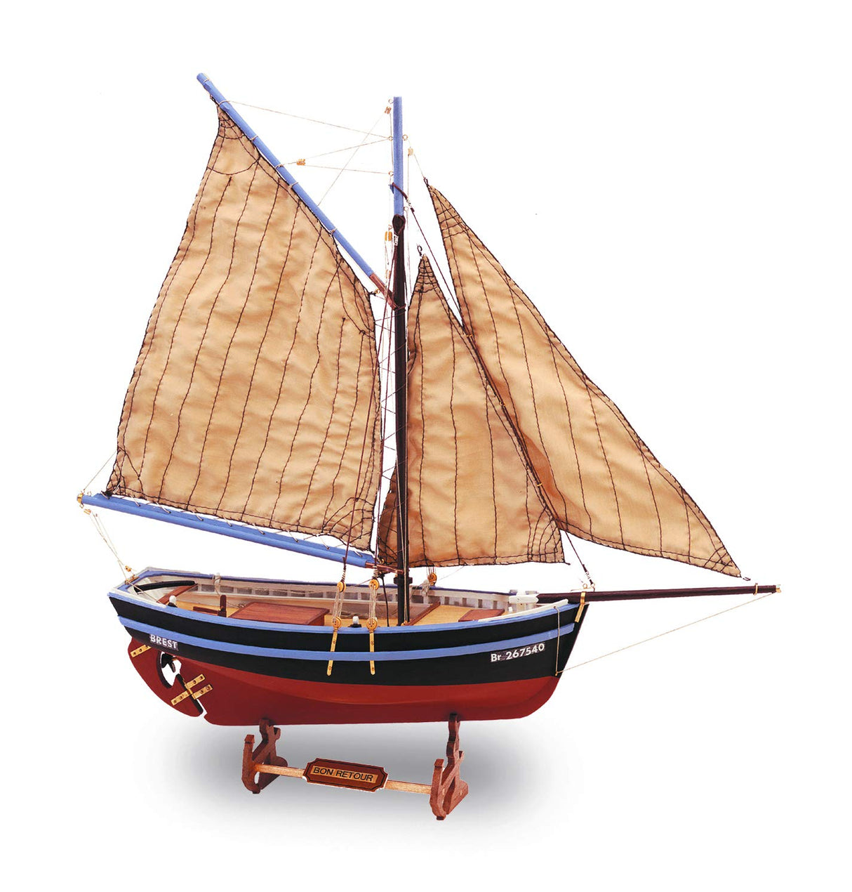Artesania 19007 1/25 Bon Retour Scallop Fishing Boat Wood Model Kit Artesania WOODEN MODELS
