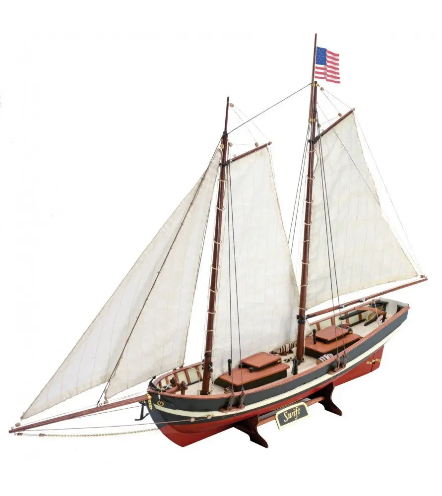 Artesania 22110 1/50 US Pilot Boat Swift 1805 Wood Model Ship Kit Artesania WOODEN MODELS