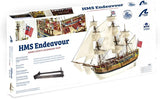 Artesania 22520 1/65 HMS Endeavour Wood Model Ship Kit - Hobbytech Toys