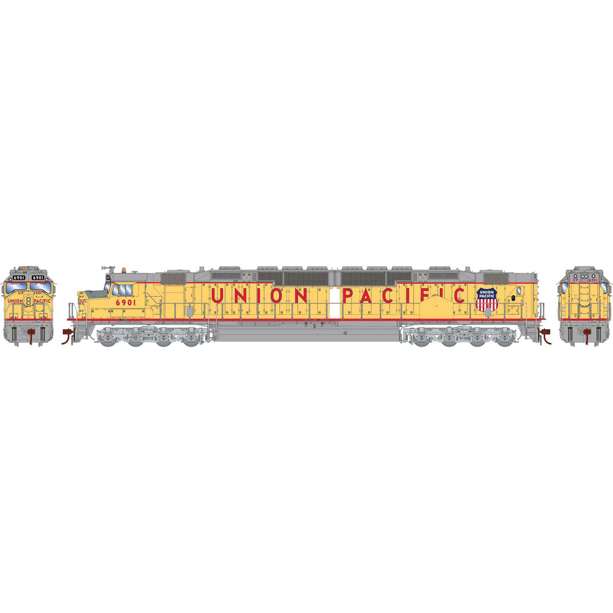 Athearn Genesis HO Scale DDA40X, UP No.6901