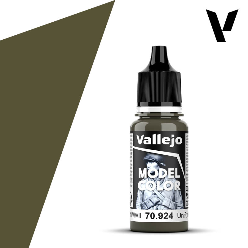 Vallejo Model Color: #104 - Russian Uniform WWII - 18 ml Matt Acrylic Paint