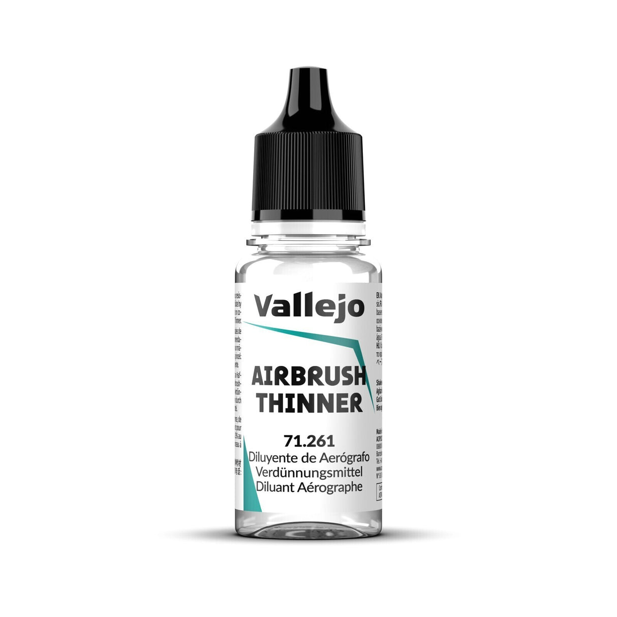 Vallejo Airbrush Thinner 18ml Acrylic Paint - Hobbytech Toys