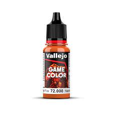 Vallejo Game Color Orange Fire 18ml Acrylic Paint - Hobbytech Toys