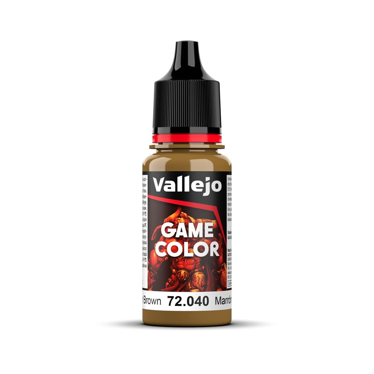 Vallejo Game Color Leather Brown 18ml Acrylic Paint - Hobbytech Toys