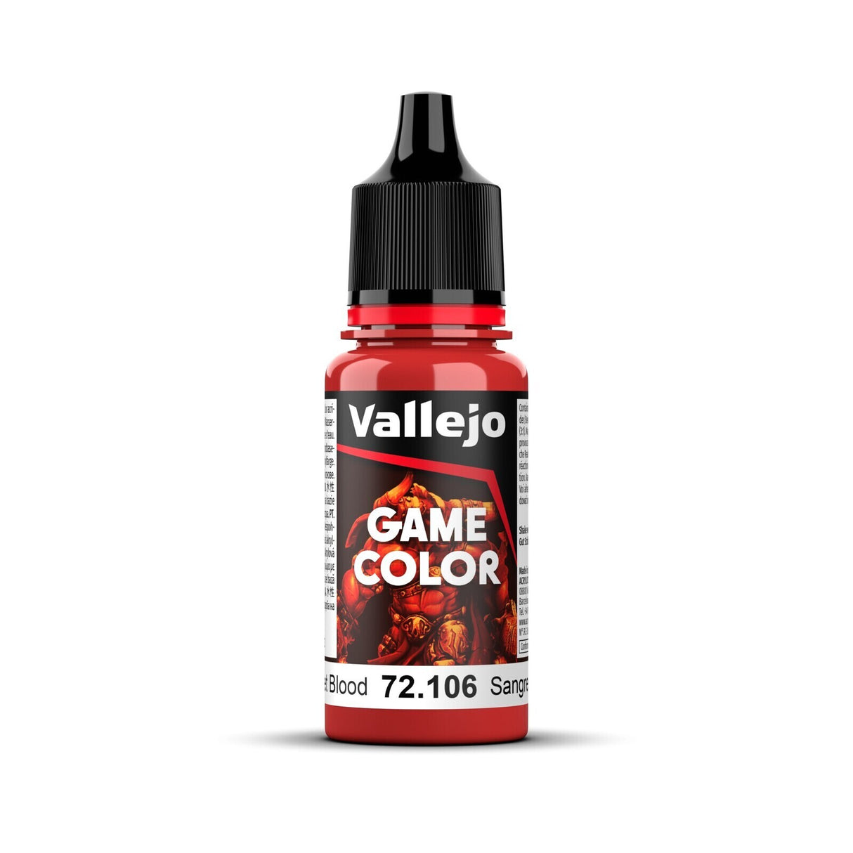Vallejo Game Color Scarlet Blood 18ml Acrylic Paint - Hobbytech Toys