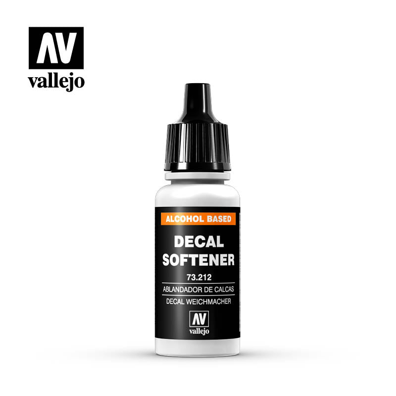 Vallejo Decal Softner Water Based 212 17ml Vallejo PAINT, BRUSHES & SUPPLIES