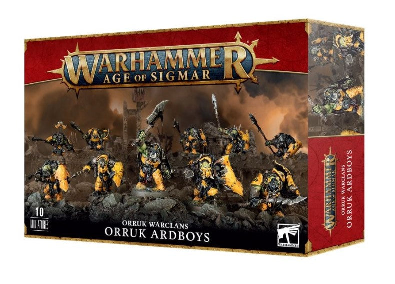 Warhammer Age of Sigmar: Orruk Warclans, Ardboys - Hobbytech Toys
