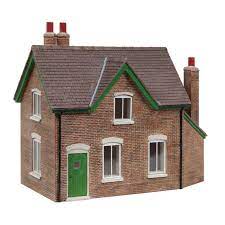 Bachmann Scenecraft 44-0174G OO Gatekeeper's Cottage Green - Hobbytech Toys