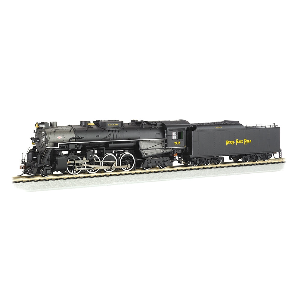 Bachmann 52401 HO Scale 2-8-4 Berkshire Steam Locomotive Nickel Plate #765 DCC Sound Value - Hobbytech Toys