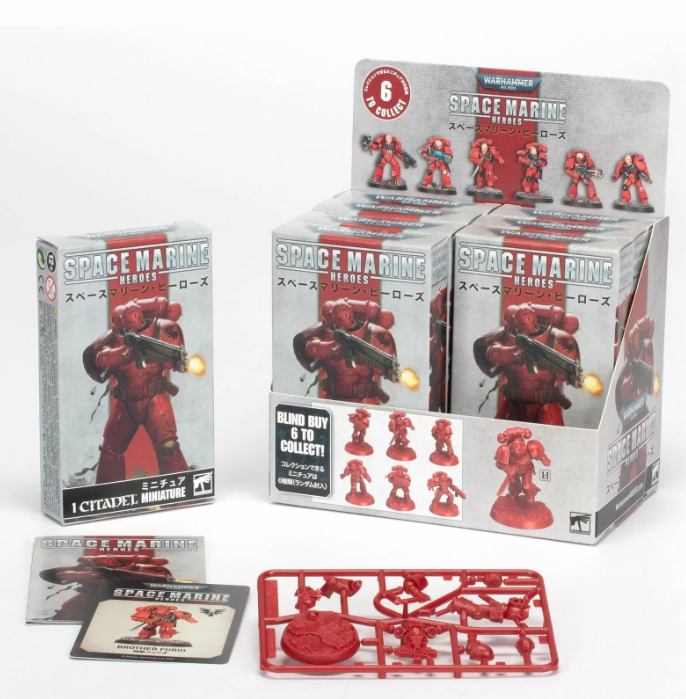 Space Marine Heroes Series 4 - Blood Angels Collection Two - Assorted (1) - Hobbytech Toys