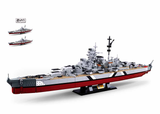 Sluban 1102 Bismarck Battleship 2in1 - 1849pc Kit - Hobbytech Toys