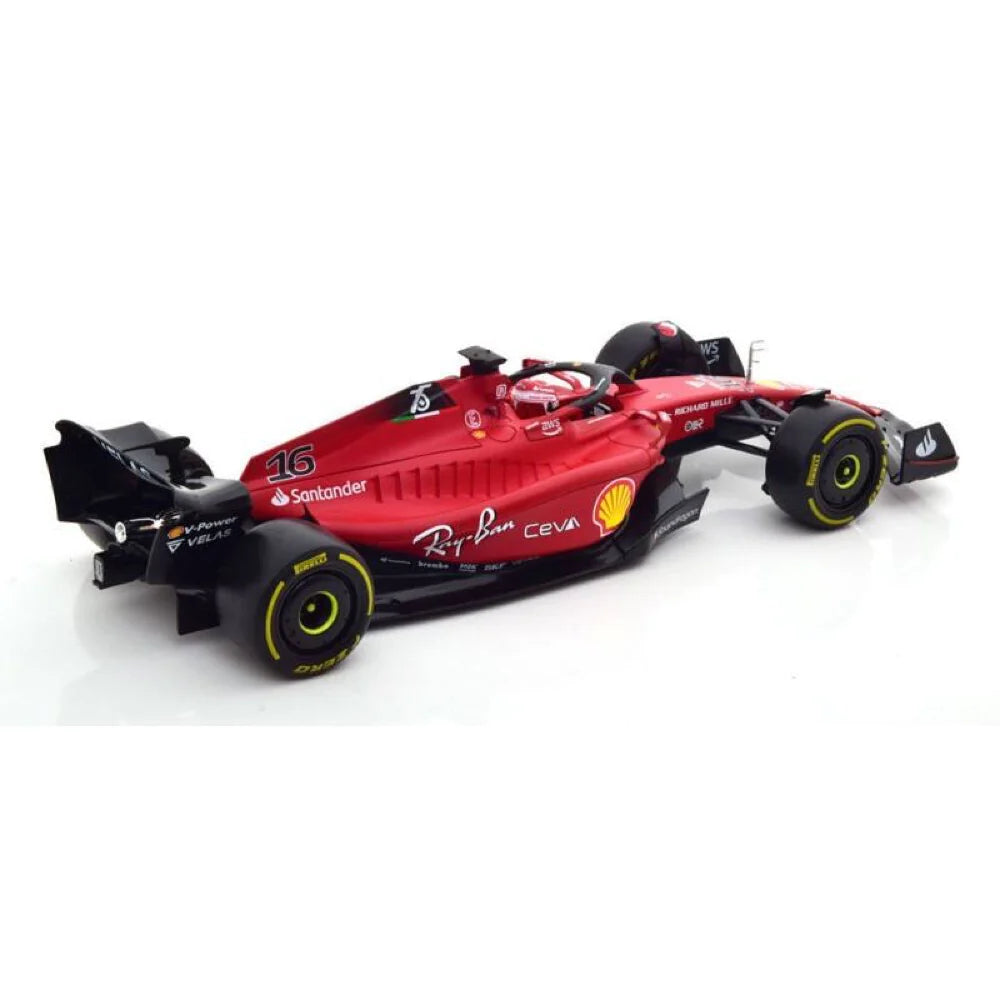 Bburago 16811L 1/18 Ferrari F1 2022 Season Car - Charles Leclerc - Hobbytech Toys