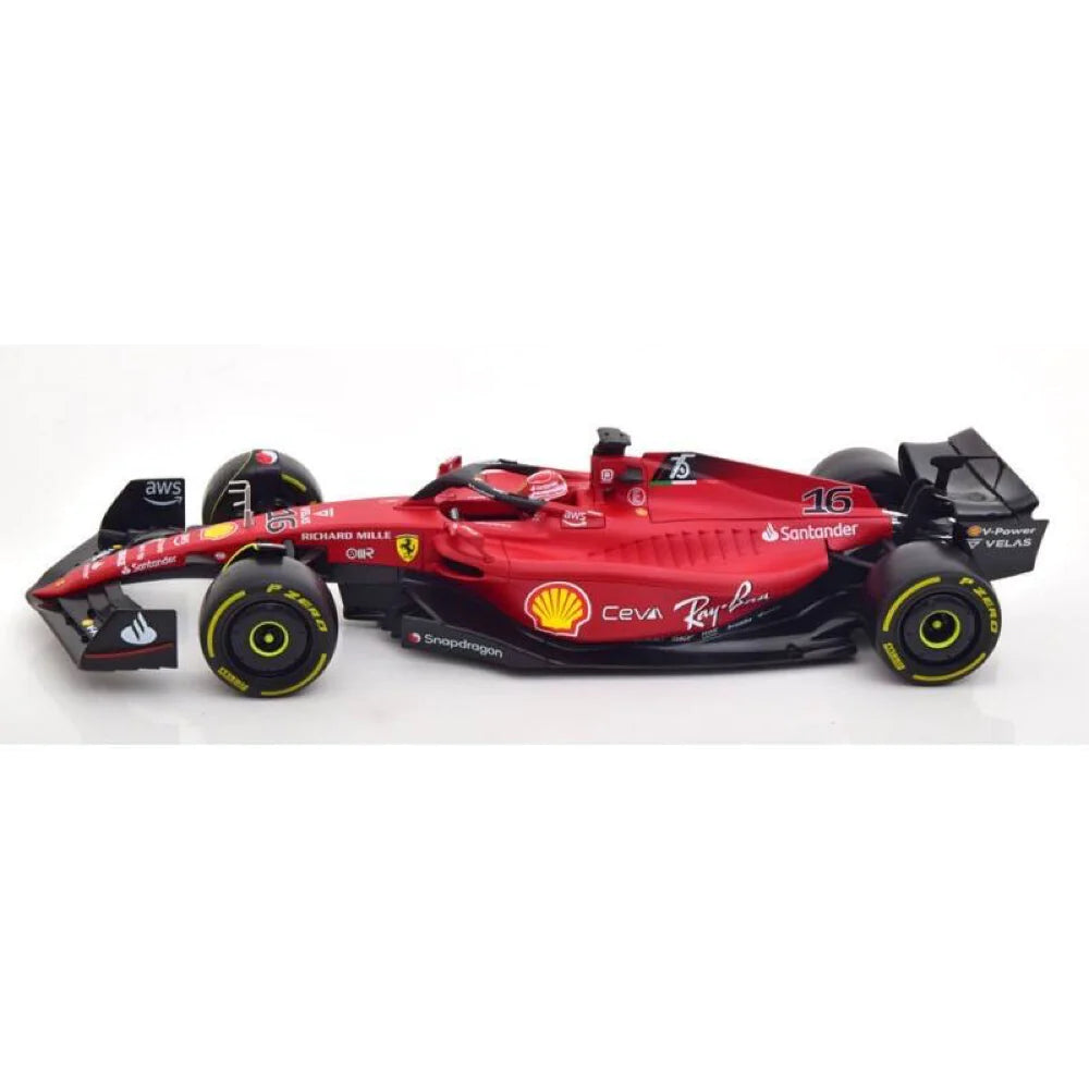 Bburago 16811L 1/18 Ferrari F1 2022 Season Car - Charles Leclerc - Hobbytech Toys