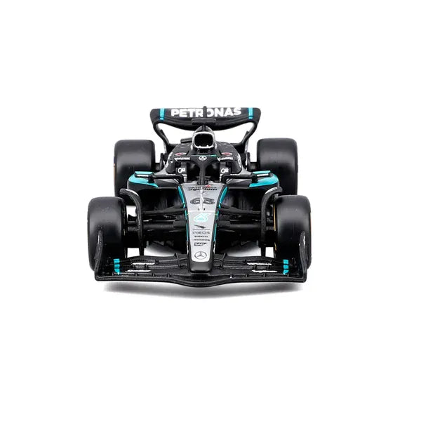 Bburago 1/64 2025 Mercedes AMG W16 w/Collector Box #63 George Russell Diecast Model