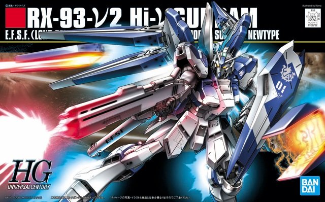 Bandai 5059570 1/144 HGUC HI-NU Gundam - Hobbytech Toys