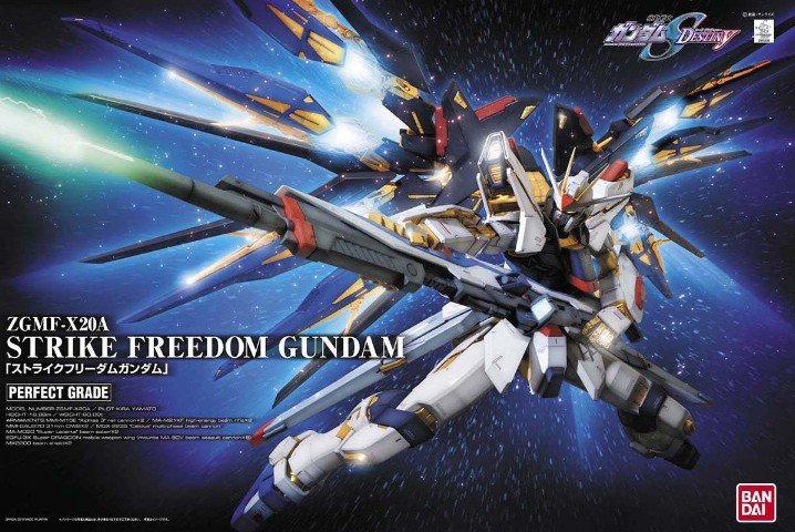 Bandai 5063056 1/60 PG Strike Freedom Gundam - Hobbytech Toys
