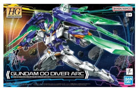 Bandai 5065720 HG 1/144 Gundam 00 Diver Arc - Hobbytech Toys