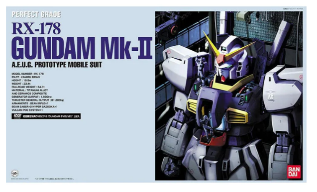 Bandai G5064872 PG 1/60 RX-178 Gundam MKII A.E.U.G - Hobbytech Toys