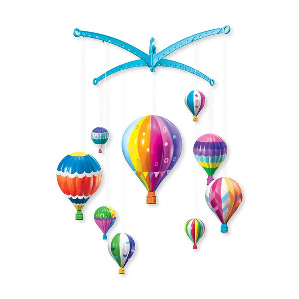 4M KidzMaker Hot Air Balloons Mobile - Hobbytech Toys