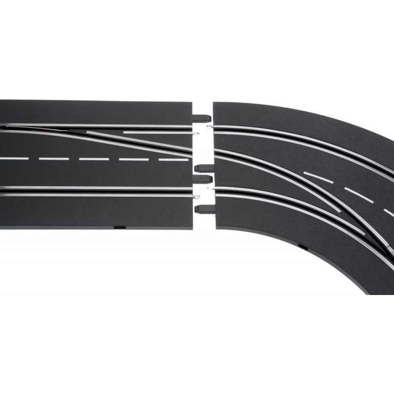 Carrera Digital 132/124 Lane Change Curve Right Out To In Carrera SLOT CARS - PARTS