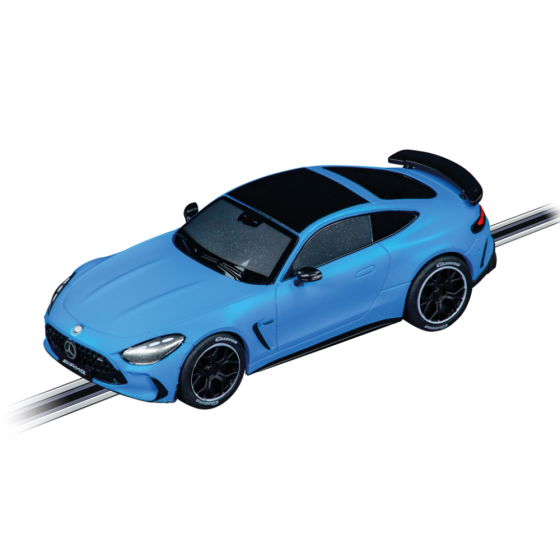 Carrera GO!!! AMG Mercedes GT - Hyperblue Magno Slot Car [64252]