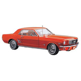 Classic Carlectables 18804 1/18 Ford 1966 Pony Mustang Signal Flare Red Diecast Model - Hobbytech Toys