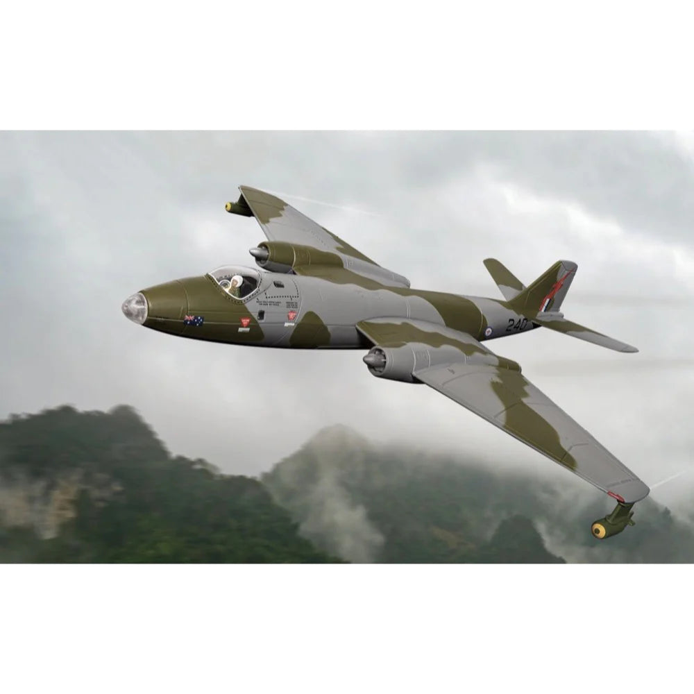 Corgi AA34710 1/72 GAF Canberra Mk.20, RAAF, South Vietnam, 1969 Diecast Model Aircraft - Hobbytech Toys