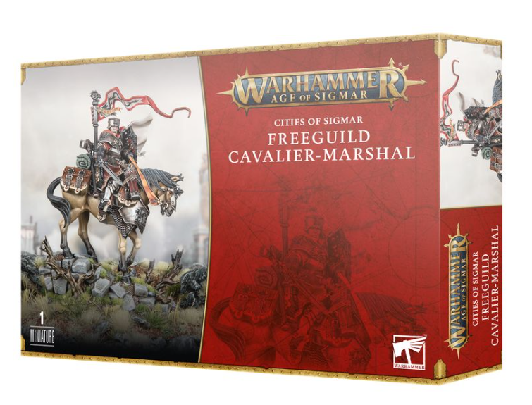GW 86-05 Warhammer Age of Sigmar: Cities of Sigmar, Cavalier Marshal - Hobbytech Toys