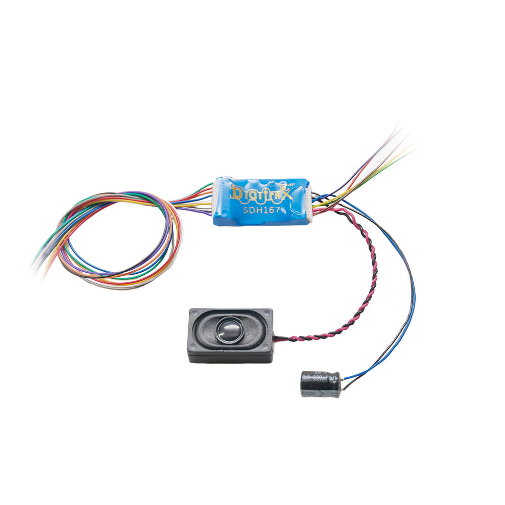 Digitrax SDH167D SDH167D Series 7 Sound Decoder - Hobbytech Toys