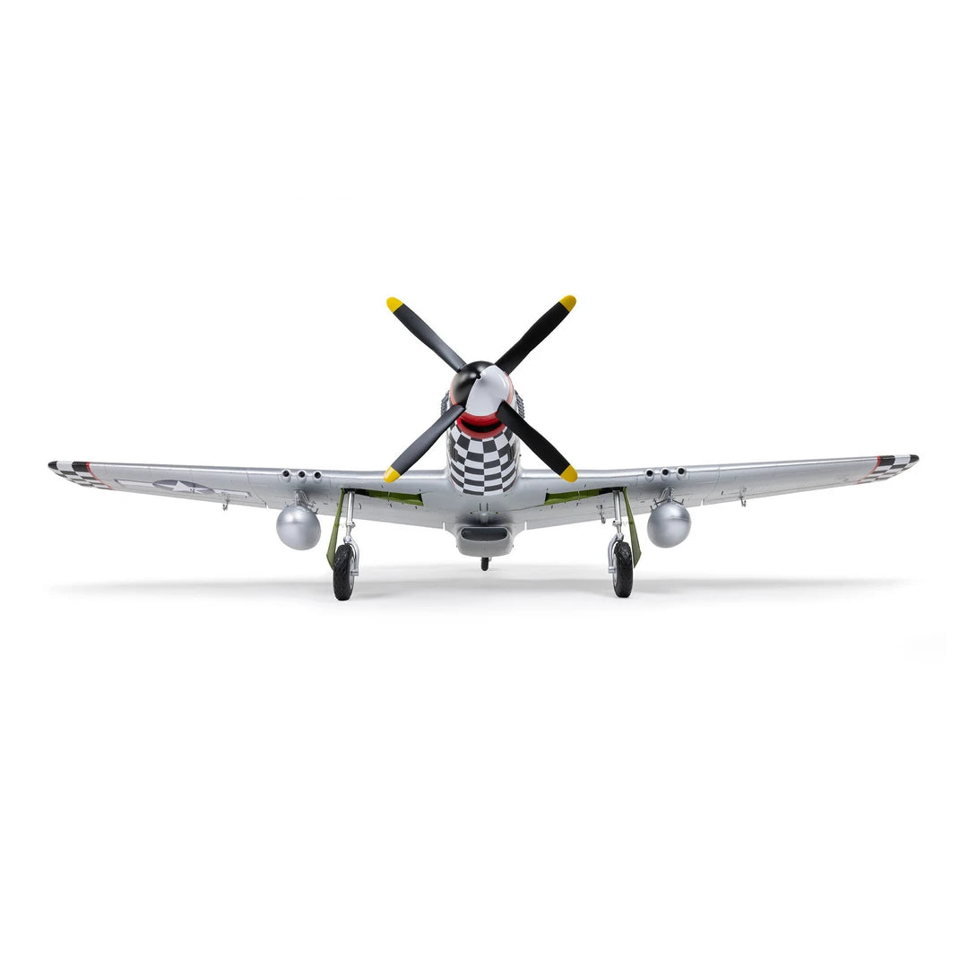 E-Flite P-51D Mustang Big Beautiful Doll 1.5m, BNF Basic [EFL-3359]