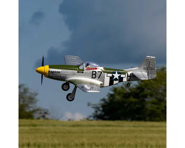 E-Flite P-51D Mustang 1.0m BNF Basic, with AS3X and SAFE Select [EFL02650]