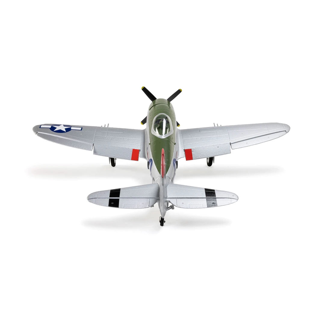 E-Flite Micro P-47 Thunderbolt 625mm BNF Basic with AS3X and SAFE Select [EFL07050]